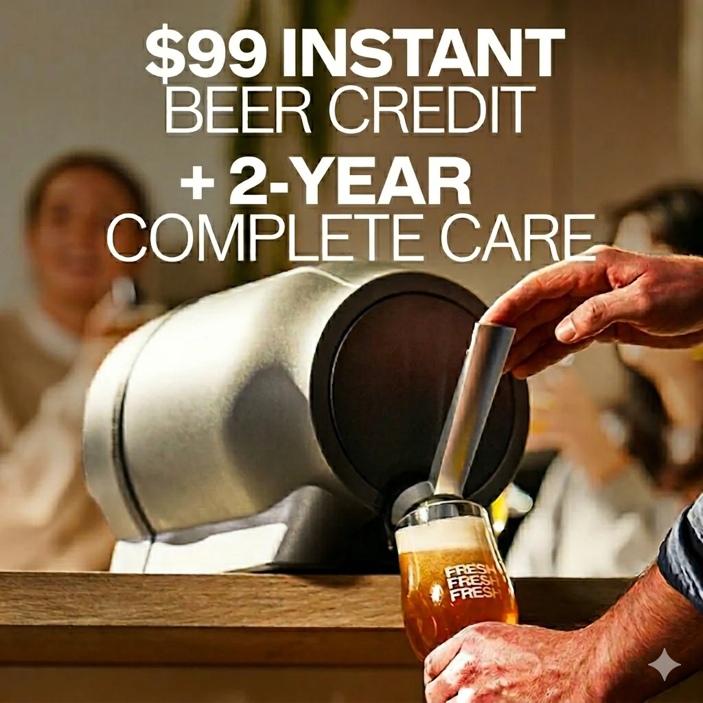$99 Instant Beer Credit + 2-Year Complete Care Plan