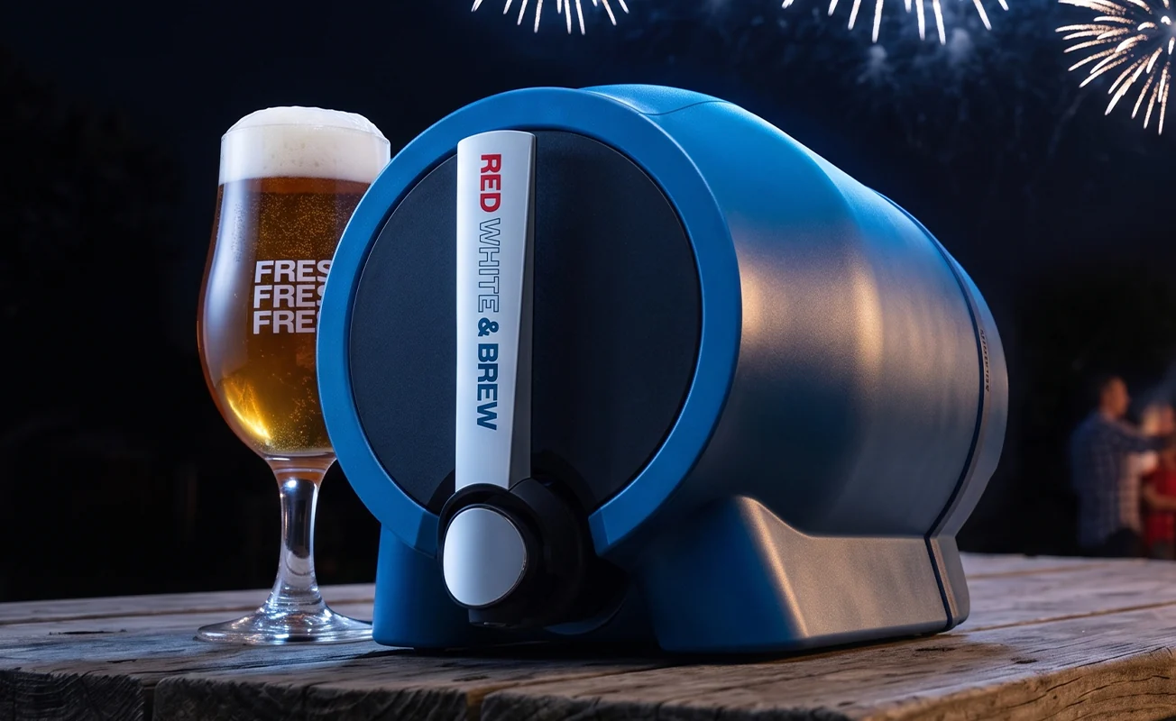 Red, White & Brew Pinter - Image 4